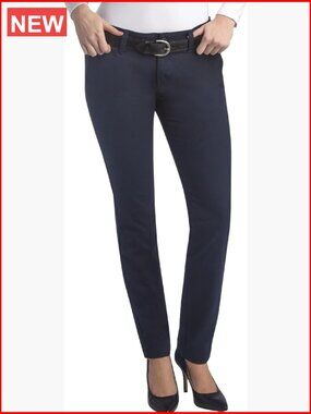 Mid-Rise Skinny Stretch Twill Pants - Work Utility